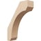 Ekena Millwork 5-inch W x 16-inch D x 22-inch H Legacy Rough Cedar Woodgrain TimberThane Knee Brace, Primed BRCUR05X16X22LECRCPR - alternate 1